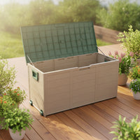 Waterproof Outdoor Storage Box, Garden Organizer Cabinet