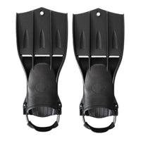 Adjustable Spring Strap Fins High Propulsion Scuba Dive Fins Build Snorkeling Flippers for Professionals, Deep Sea