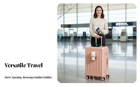 Rigid-shell hand luggage Combination Lock Rigid-shell hand luggage quiet-roll rollers