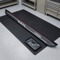 2 Pieces Anti-Slip Design Running Boards Heavy Duty SUV Running Boards Rust-Resistant SUV Side Step Rails Bolt-on Installation for Children, Elderly