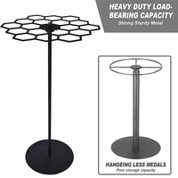 Rotatable Medal Display Rack for Desk