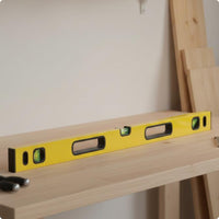 Level Ruler Yellow Attractive Bubble Level Printed Scale
