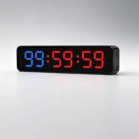 Attachable Fitness Timer Multifunction LED Gym Timer Adjustable Brightness