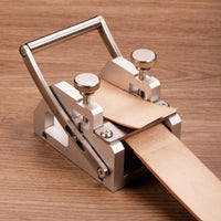 Hand-Operated Leather Skiver Adjustable Belt Perimeter Trimmer Easy to Use