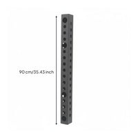 Multifunctional Wall Column Space-Saving Wall Mount Upright Rack Expandable