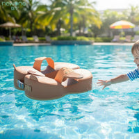 Armpit Swim Buoy Split Design Adjustable Baby Swim Float Cute Bear Shape