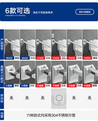 Folding Toilet Safety Rail for Elderly and Disabled, 304 Stainless Steel