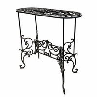 Plant Stand Ornate Flower Stand Small for Entryway