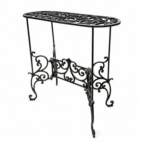 Plant Stand Ornate Flower Stand Small for Entryway