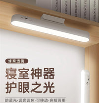 全光谱台灯学习专用护眼灯宿舍大学生磁吸附酷毙灯led充电小夜灯 其他 遥控款 护眼无蓝光【99000万调光调色】