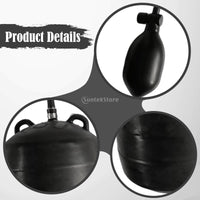 Rubber Inflatable Water Stop Airbag for Pipe Sealing Test, DN100/DN110 with Pointed Pressure Ball