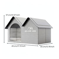 Pet Cooling House with Ice Packs Insulated for Living Room