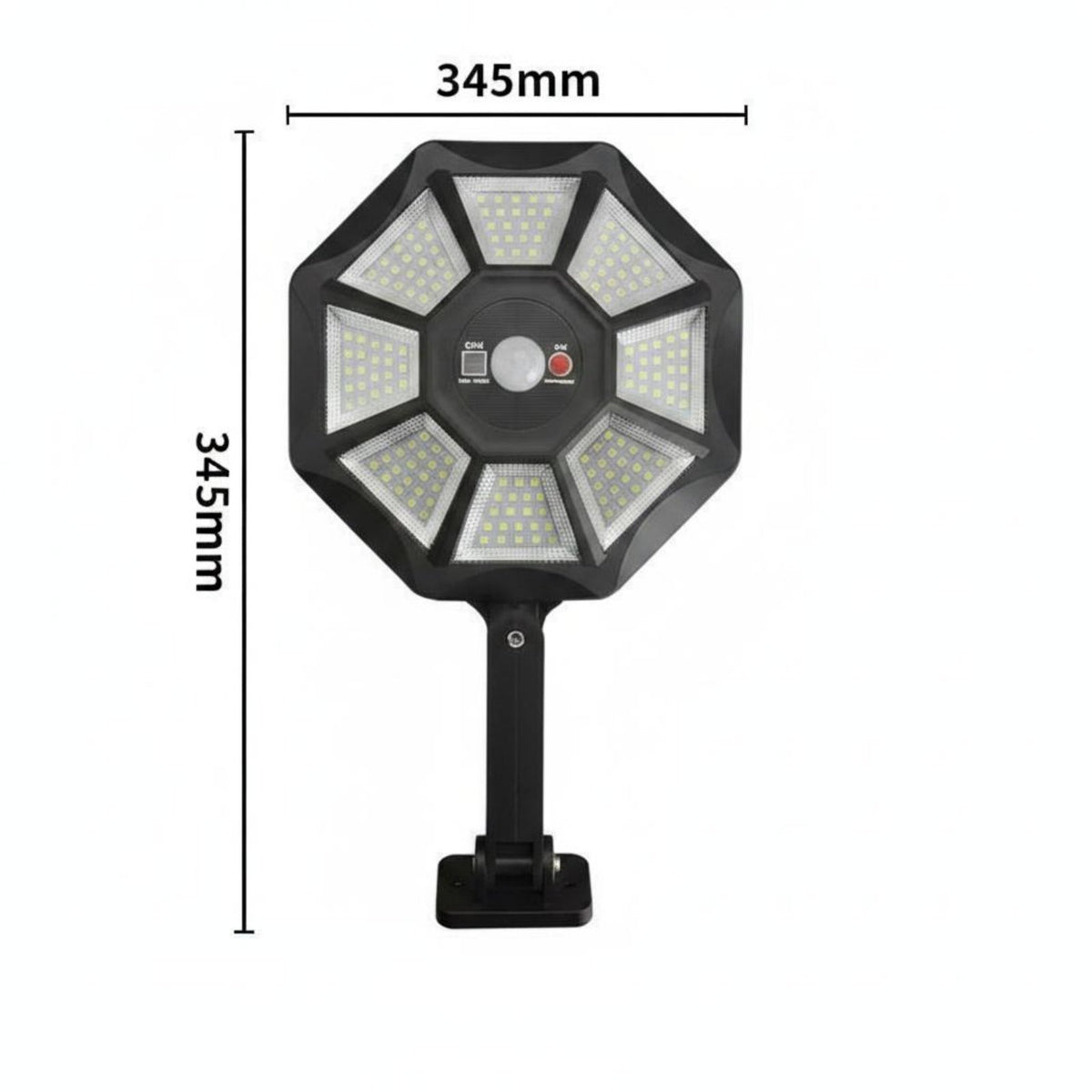 Waterproof Wireless Controller Control Solar Light LED Motion Sensor Wall Light Energy Saving Solar Sensor Lamp Wide Angle for Courtyard