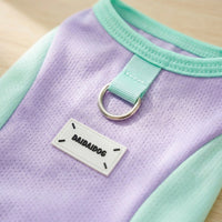 Summer Dog Clothes Cooling Dog Vest, Breathable Polyester Pet Summer Wear with D-loop, Pull-Over Casual Style for Small Dogs and Puppy Clothes