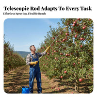 Adjustable Length Telescopic Sprayer Wand Resistant Garden Sprayer Extension Pole Heavy Duty for Gardeners, Orchard, Farm, Outdoor