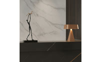 Abstract Sculpture with Marble Base Modern Abstract Human Figure Sculpture Textured Statue with Marble Base for Art Collectors, Living Room
