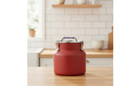 Sealed Storage Canister Stainless Steel Canister with Clasping Lid dampnessResistant Airtight Food Storage Container for Tea Lovers, Pet Owners