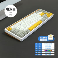 Aluminum Alloy Mechanical Keyboard 71 Keys Custom Hot-Swappable 75% Aluminum Case CNC
