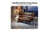 Luxury design Upholstered Club Chair space-saving Design Leather Armchair with Footrest Comfortable Upholstery Seating Furniture Supportive Cushioning for Apartment Dwellers, Hotel Buyers, Living Room, Small Spaces, perusing alcove, Lounge Area