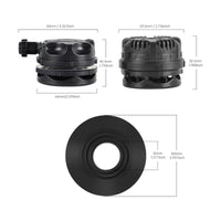 Quick Inflate/Deflate Drysuit Inflator and Dump Valve Anti-Backflow Design Underwater Dry Suit Air Valve Airtight Seal for Technical Divers