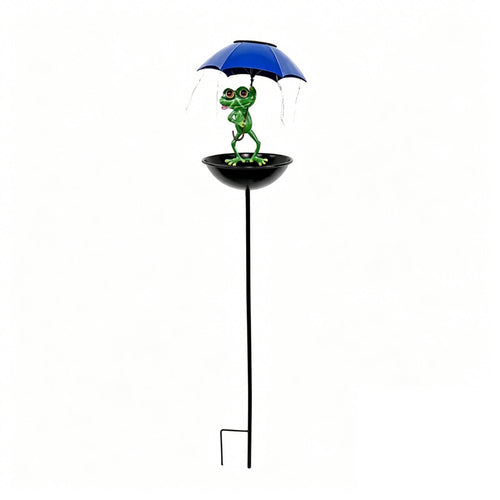 Solar Garden Stake with Umbrella Outdoor Solar Garden Stake Light for Flower Bed