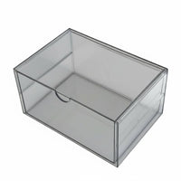 Clear Multi-Drawer Unit Space-Saving Makeup Container Dustproof for Desk, Women
