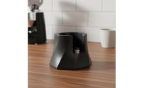 Coffee Machine Stand Espresso Tamping Base Universal Portafilter Holder Stable ABS Construction Spiral Design Non-slip Pads Suitable for Kitchen Coffee Bar