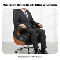 Highrear Recliner with Footrest Comfortable Managerial Chair Reclining Function Computer Seating for Managerials, @telecommuting Workers, Study Room