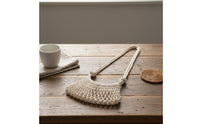 Hollow Net Bag Beach Vacation Aesthetic Woven Phone Bag Handwoven Look