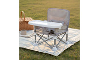 Removable Tray Baby Camping Chair Easy to Clean Baby Beach Chair Safety Strap Portable Infant Seat for Babies, Toddlers, Picnic