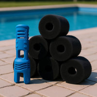Foam Tip Hose Cleaner Cylindrical Cleaning Tool Plastic