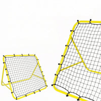 Black Soccer Rebound Net Outdoor Reinforced Border Net Hand-Finished Athletic Equipment Weatherproof
