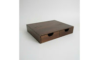 Wooden Coffee Capsule Holder Space Saving Coffee Pod Storage Drawer for Kitchen