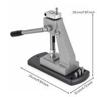 Watch Case Press Bench-Mounted Watch Case Closing Tool Compact