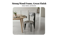 Nordic Inspired Boucle Side Chair Retro feeling Dining Seat Soft Upholstery Home Furnishing Curved rearrest for Interior Designers, Homeowners, Office Managers, Living Room, Bedroom, Cafe, Reception Area
