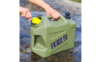 Water Carrier with Extension Tube Outdoor Water Storage Carrier with Spigot Leakproof for Vacationers