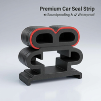 Car Door Seal Strip, Automotive Weatherproofing Seal, Soundproof Noise Reduction, Waterproof Dustpro - Extra Large Size, Front Hood