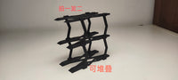 1/64 Scale Car Model Parking Rack Display Stand for Mini GT and Hot Wheels