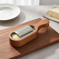 Wooden Cheese Grater uncoveredEnded Shredding Tool Rust-Resistant