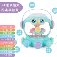 婴儿手拍鼓章鱼音乐拍拍鼓儿童早教故事6-12个月益智玩具1岁3个月
