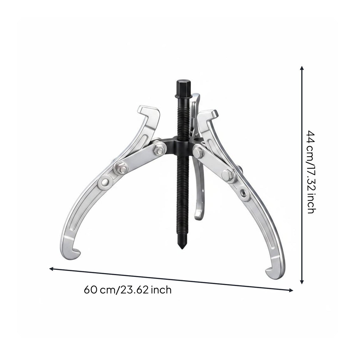 Heavy Duty 3 Jaw Puller High Hardness 3 Jaw Puller Strong Clamping for Garage