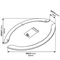 Snowboard Tip Protector No-Tool Installation Snowboard Nose Impact Barrier Protection Athletic Goods Accessory for Beginners, Snowboarding
