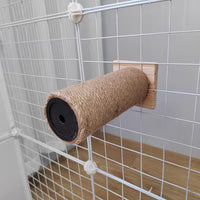 猫笼壁挂猫爬架猫笼一体梯子跳板悬挂式太空舱猫柜笼挂猫抓板平台