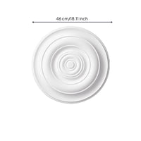 Ceiling Medallion Elegant Design Round Ceiling Medallion Lightweight
