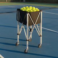 Tennis Ball Cart Wheeled Tennis Training Assistant Equipment for Training Practices