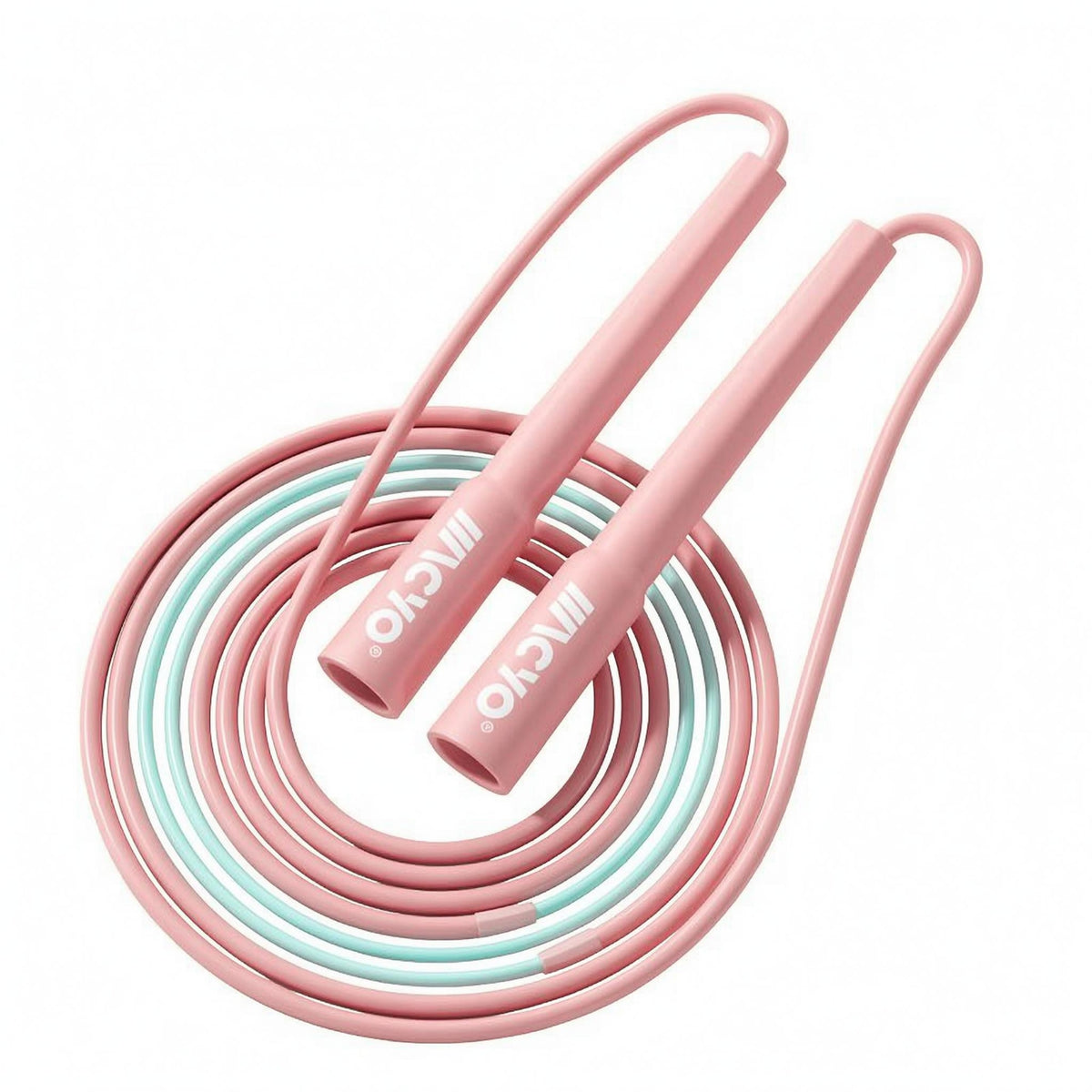 Cylindrical Handles Segmented Jump Rope Storage Bag Lightweight Jump Rope Coiled Exercise Gear Tangletangle-Resistant for School, Skipping