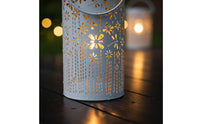 Waterproof Dragonfly Cutout Lantern Auto On/deactivate Hollow Metal Solar Lantern Outdoor Lighting for Patio