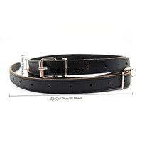 Adjustable English Stirrup Leathers, Double-Layer Genuine Leather, Anti-Slip, Brand Panlong Horse