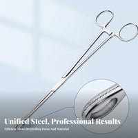 Sponge Forceps Narrow Gripping Tip Stainless Steel Sponge Forceps