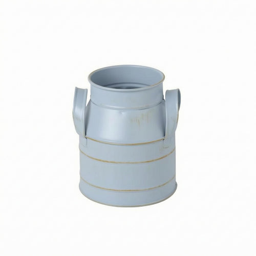 Milk Can Vase Aged Finish Home Decor Farmhouse Style for Tabletop